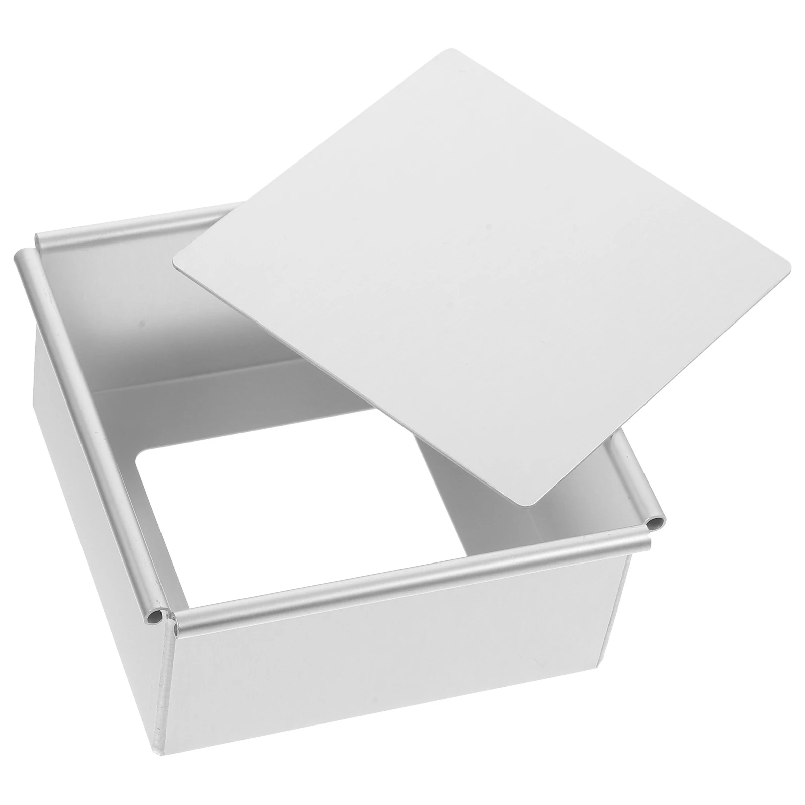 

Cake Pan With Removable Bottom Aluminum Alloy Square Baking Mold For Cheesecake Nonstick Metal Cake Pans Baking Tools