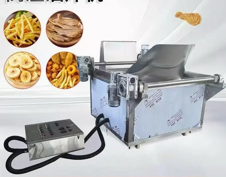 French Fires Machine Production Line Fry Without Oil Machine Price Fried Dough Twist Making Machine