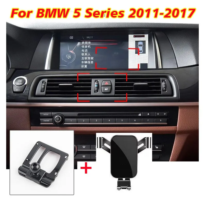 

For BMW 5 Series 2011-2017 Dashboard Mount Clip Gravity Phone Holder