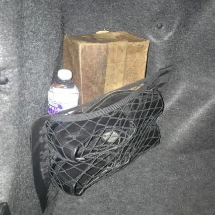 Auto-Kofferraum-Netzorganizer Aufbewahrungsnetz Rückenlehnen-Tasche Universelles Elastisches Netznetz Magic Sticker Auto-Innenausstattung Zubehör – Detail 8