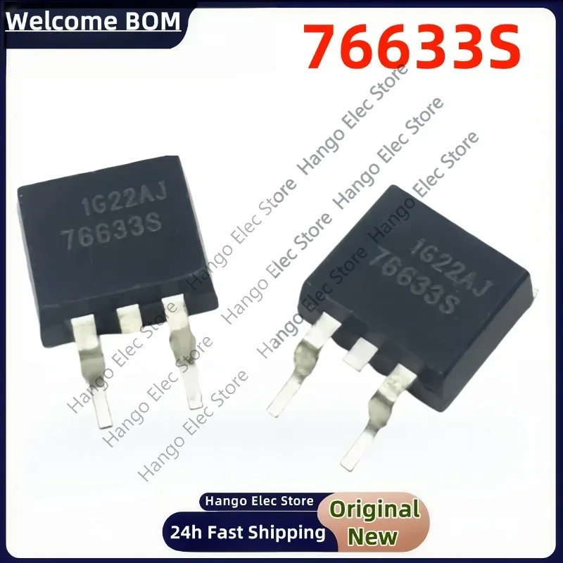 

10PCS/LOT 76633S HUF76633S Automotive Triode 100V 39A TO263 SMD Transistor Best in Quality