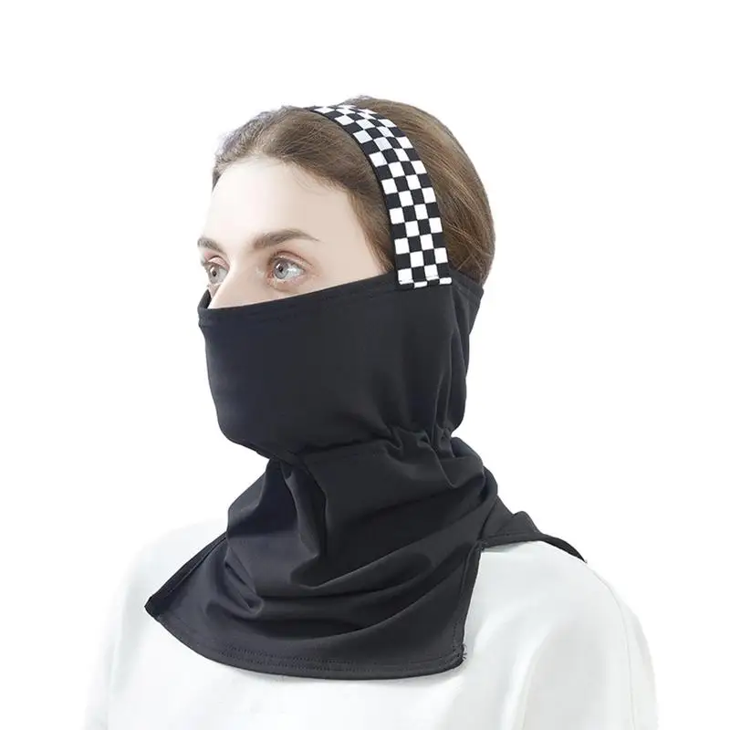 Neck Gaiter Bandana Face Cover Scarf Neck Warmer Elastic Sun Cooling Dust UV Protection Elastic face mask for Men Women