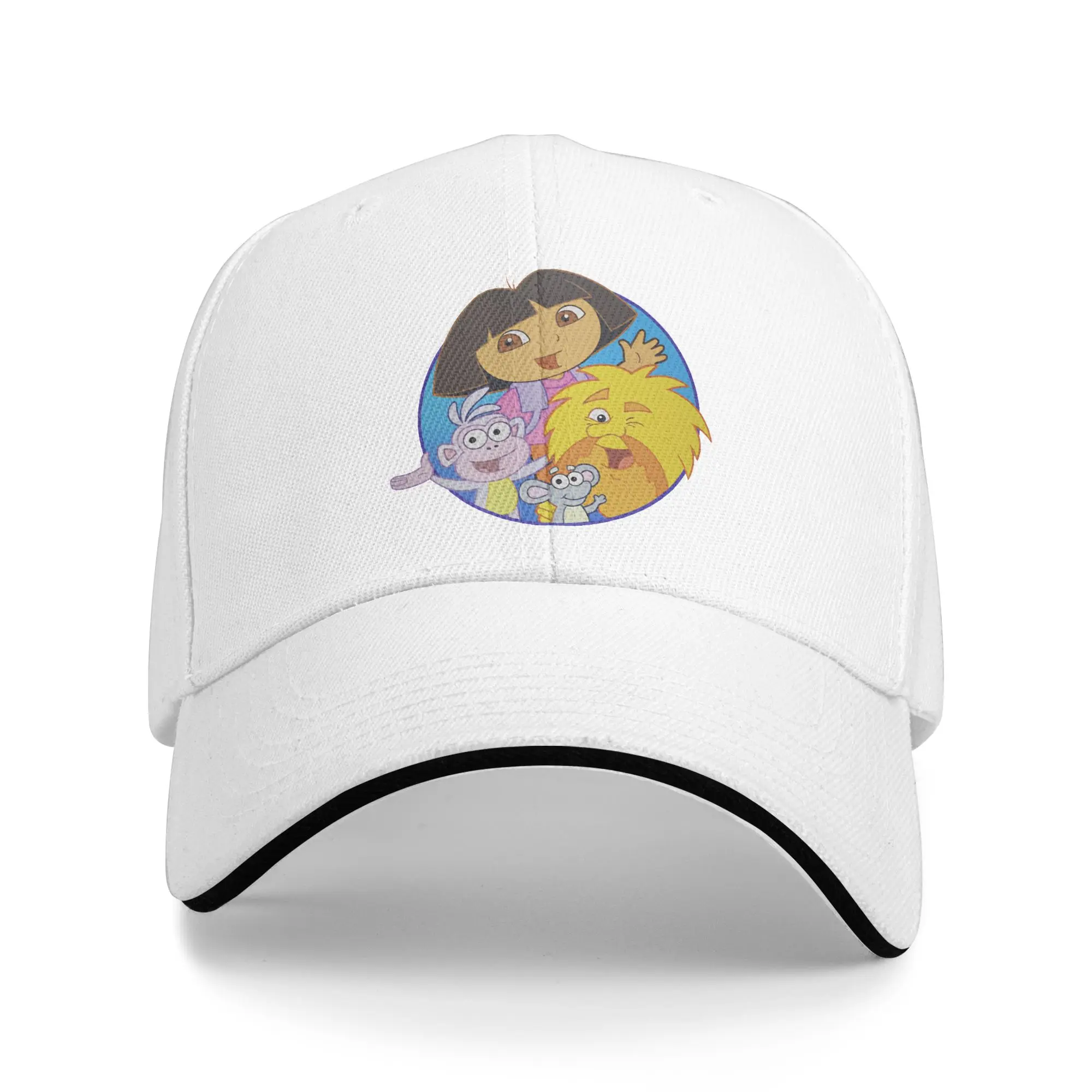 Summer Casual Baseball Cap D-Doras The Explorers Hiking Fishing Hip Hop Hats For Men Women Sunscreen  Stylish Snapback Cap