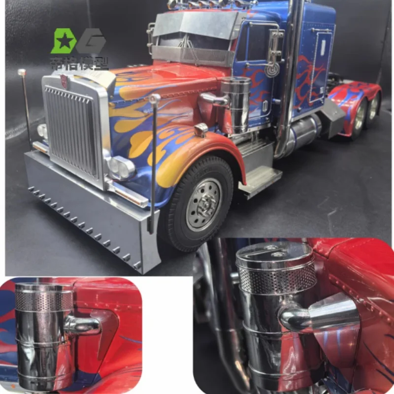 Dige Model For 1/14 Tamiya  King Hauler  Scale Truck Model Kits 56344 56301 With Air Filter and Windshield Rc Accessories