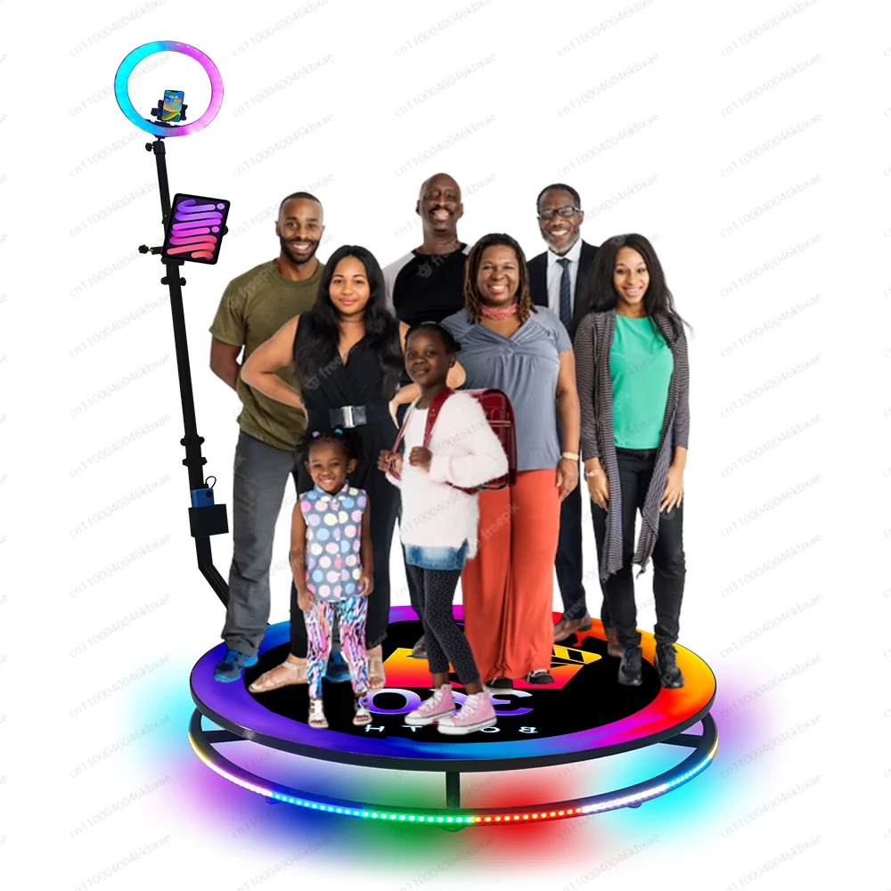 

Hot Selling Video Photo Booth Photobooth Enclosure Spinner Spinning Selfie Booth