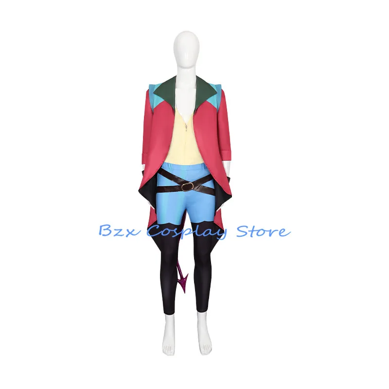 Mollymauk Costume Tealeaf Cosplay Anime The Mighty Nein Cos Outfit Prop Wig Set Halloween Christmas Play Uniform