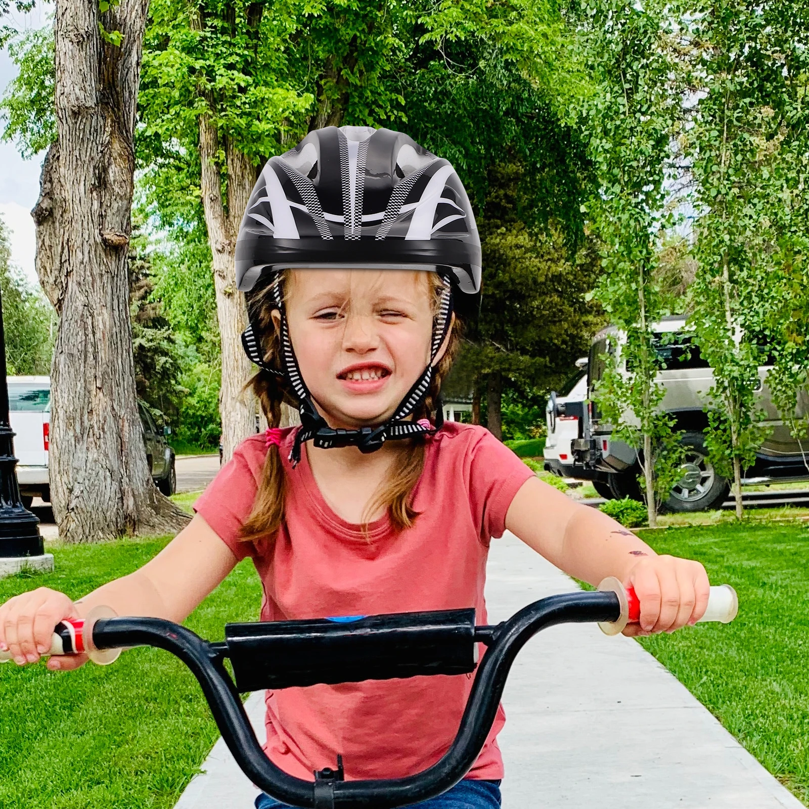 

Children's Bike Helmets Lightweight Durable Plastic Safety Cycling Protector for Riding Skateboard Racing Kids Outdoor Sports
