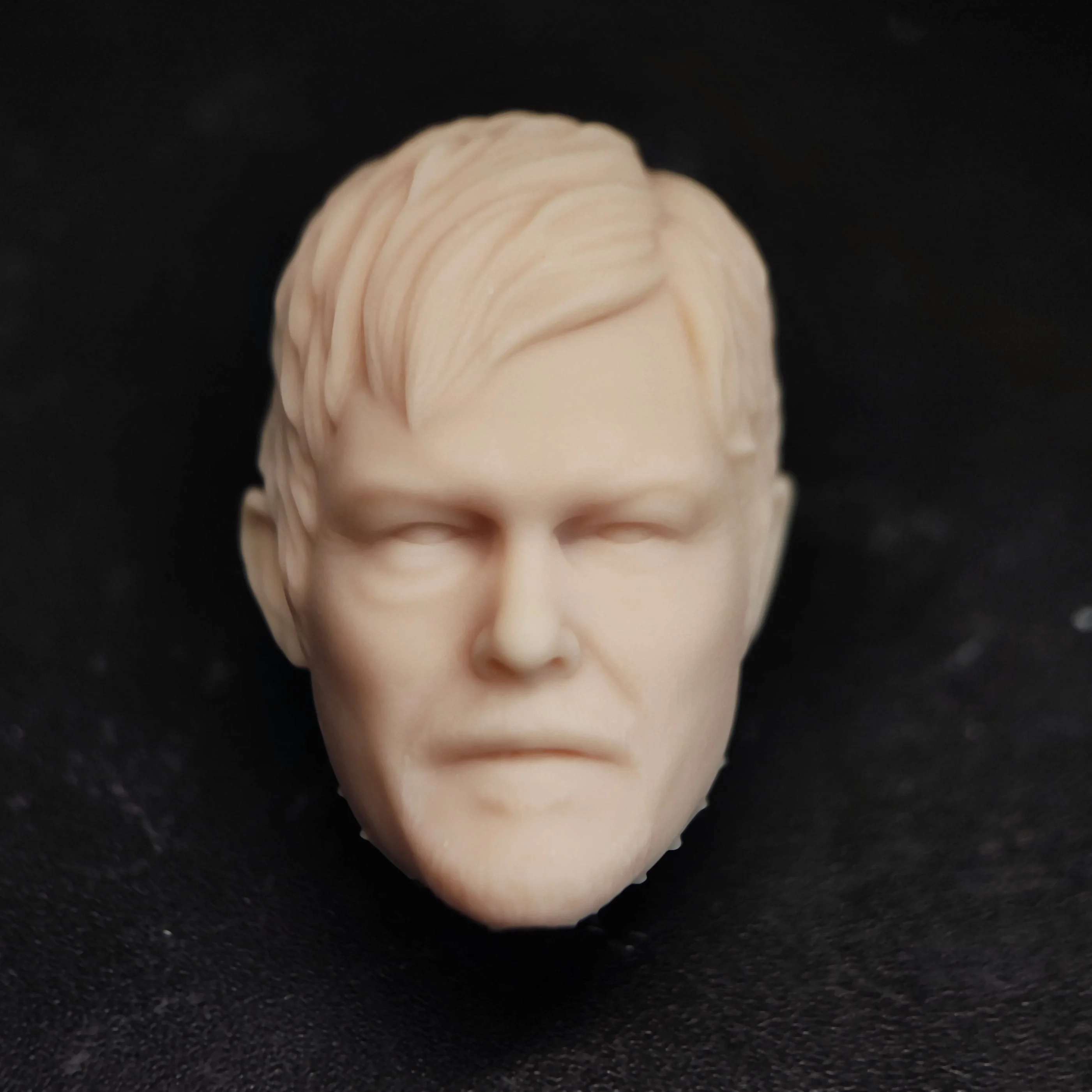 HL1926 DIY Customized 1/18 1/12 1/10 Scale Unpainted Head Sculpt for 3.75