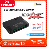GBflash Upgraded GBA/GBC Burner ABS Case USB Adapter No Screen GB Game Cart And Type C Data Cable New Upgrade Replacement Shell