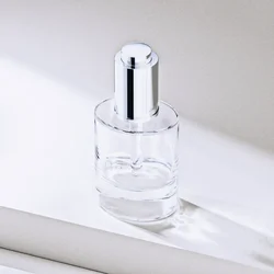 1Piece 30ml Clear Glass Bottle For Essential Oil Portable Liquid Container Empty Dropper Bottle Refillable Bottle Travel