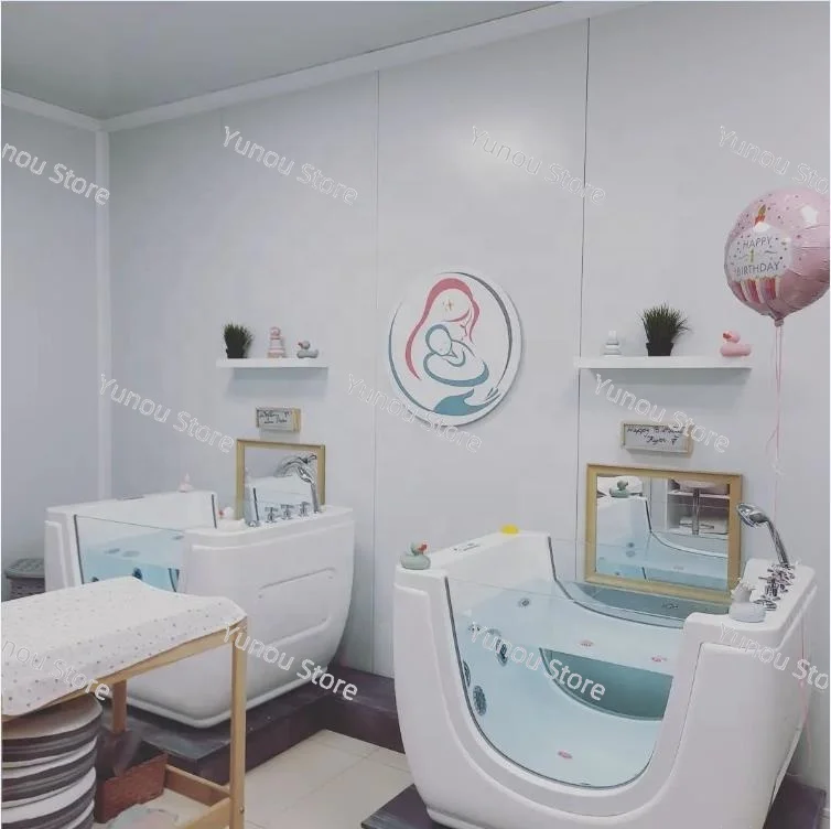 Light Ozone Spa Bath Baby Spa Equipment Pipeless Pump Bathtub Air Bubble Kids Bath Tub for Baby Spa Shop Center