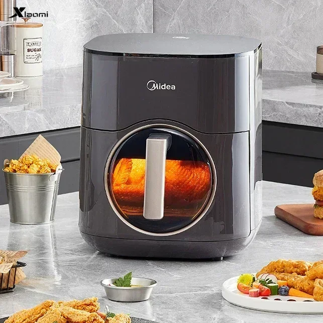 Multi-Functional Roast Air Fryer New Homehold  Large Capacity Integrated Automatic New Visual Electric Oven