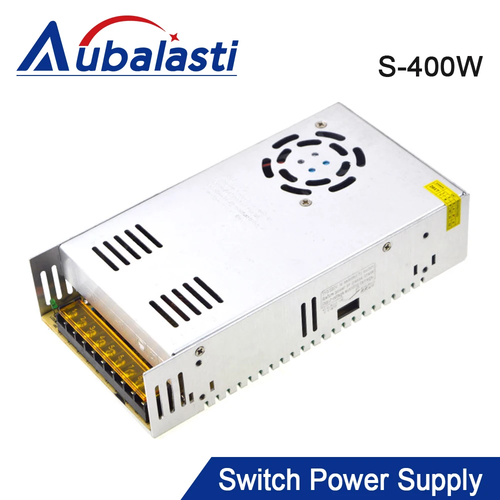 Aubalasti Meanwell Switch Power Supply  AC220 to 0-24V 400W Regulated DC Adjustable 12V 36V 48V 60V 110V 220V