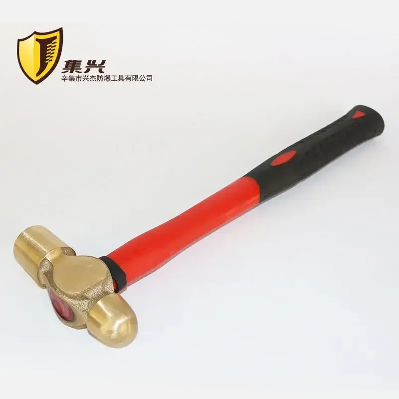 High-Quality Brass Hammer with Round Head, 0.22-1.36kg, Ideal for DIY Projects