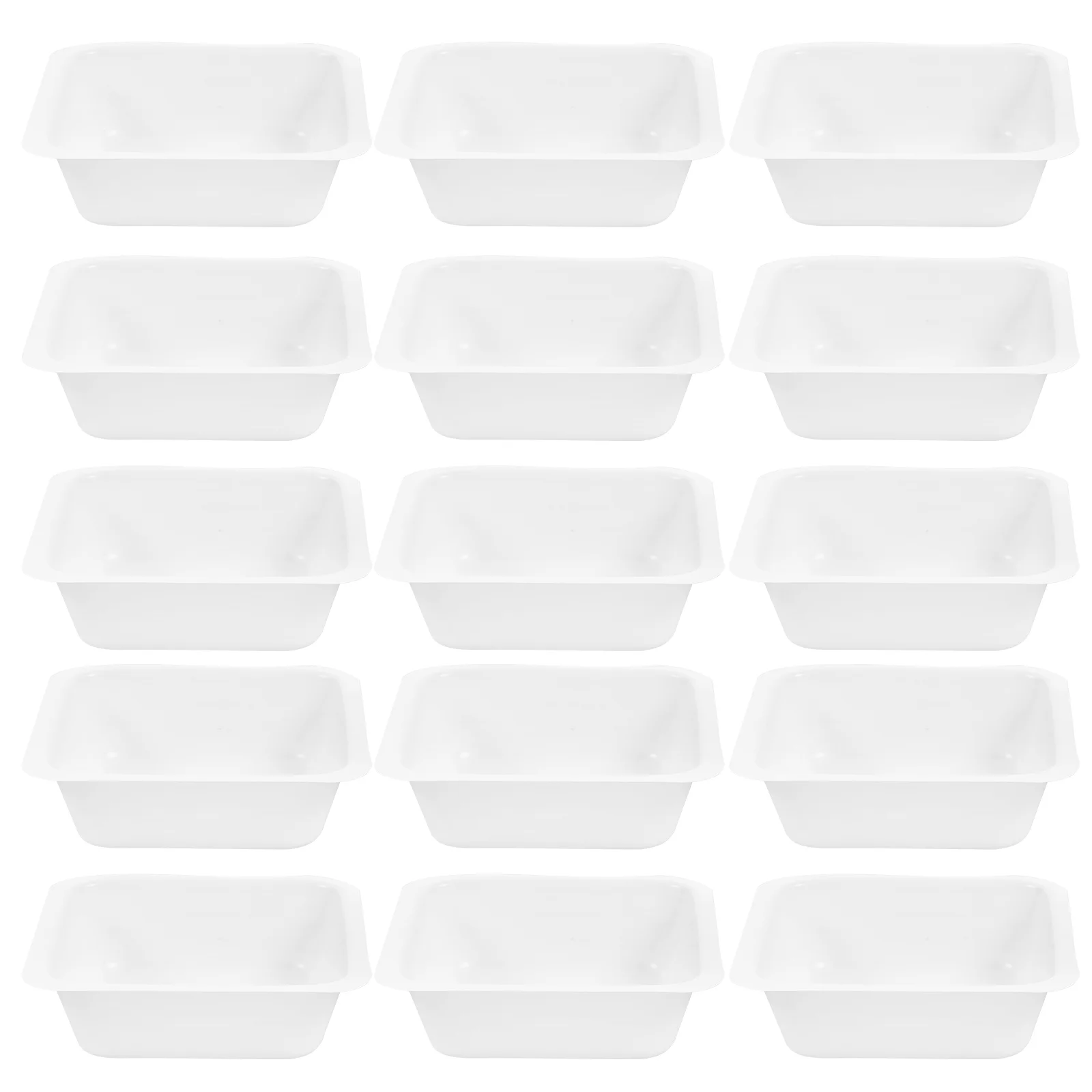 20 Pcs Weighing Boat Dish Tray Disposable Balance Anti-Static Plate Plastic Sample Handling