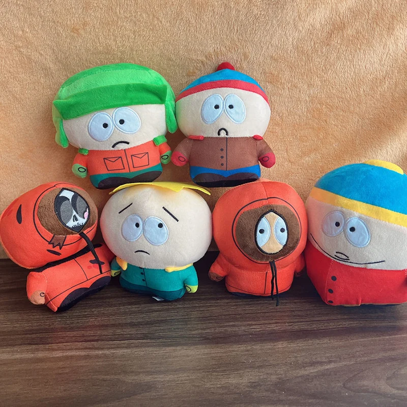 SouthPark Plush Toys 20cm Cartoon Animated Character Stan Kyle Kenny Plush Doll Collectible Toys Boys Girls Birthday Gifts