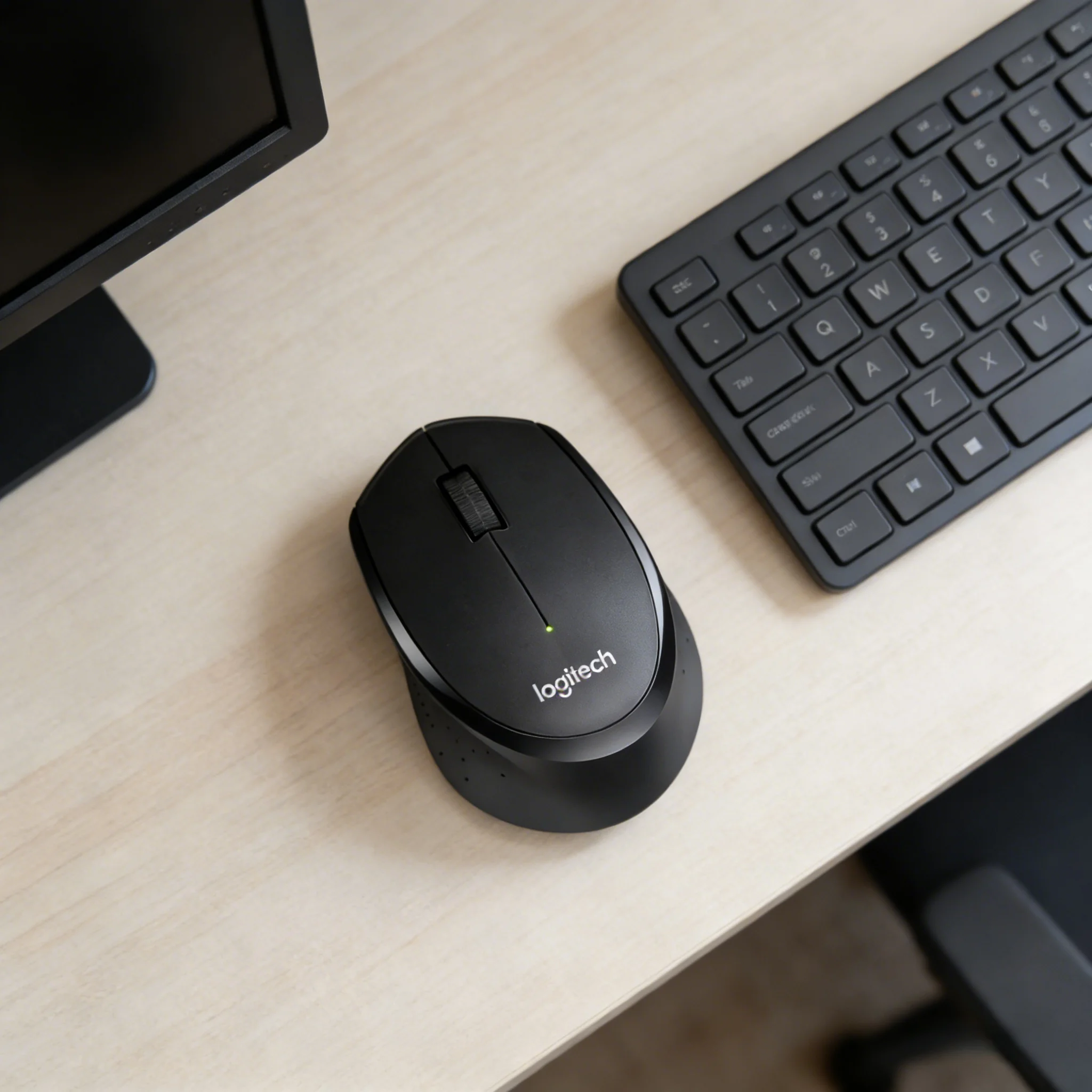 

Беспроводная мышь Logitech M330 Silent Plus: эргономичный дизайн, 24 месяца автономной работы, 1000 DPI, для ПК, ноутбуков, офиса и дома