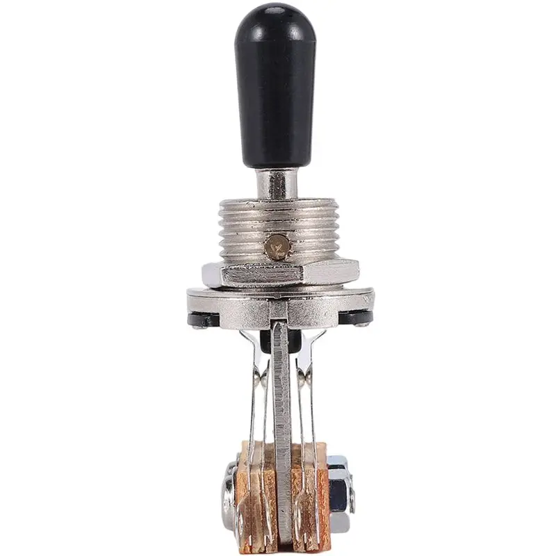 NALFI-4X Electric Guitar Toggle Switch 3 Way In Black (Rhythm Treble) Pickup Selector