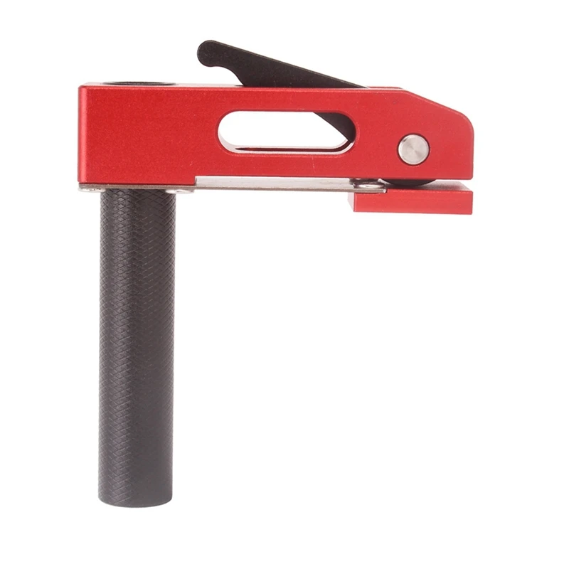 Woodworking Desktop Quick Acting Hold Down Clamp Fast Fixed Clip For Woodworking Benche 20Mm Dog Hole Tool Easy To Use Red