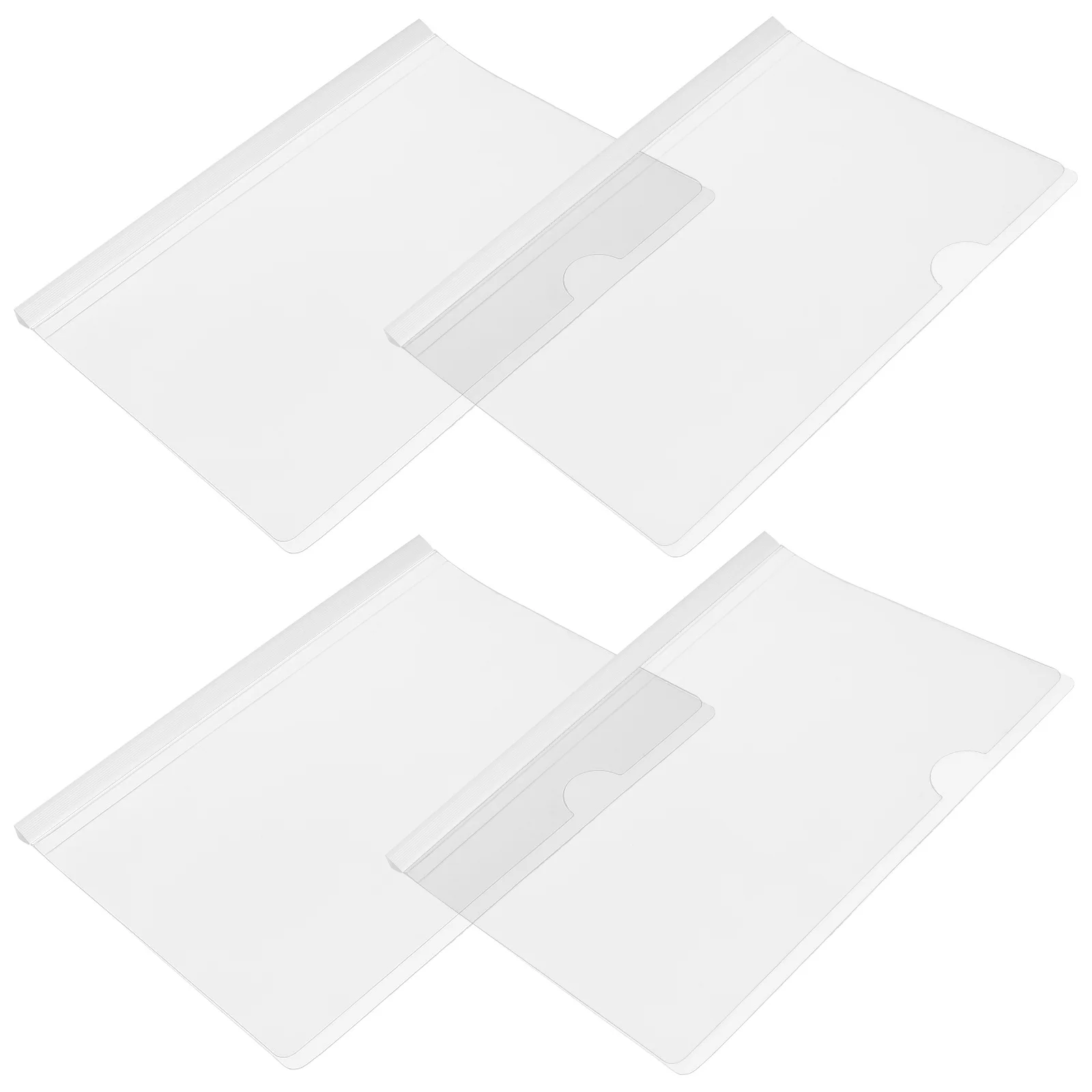 

10 шт., прозрачные обложки для отчетов, раздвижная папка для файлов, органайзер для документов, держатель для бумаги для офисной презентации