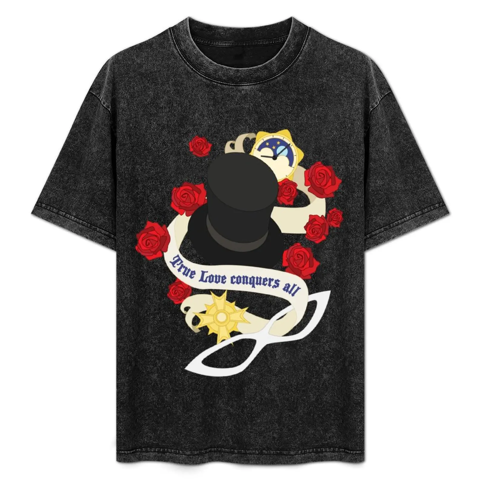 

Tuxedo Kamen Banner T-Shirt Anti-Fade Casual Tee Shirt
