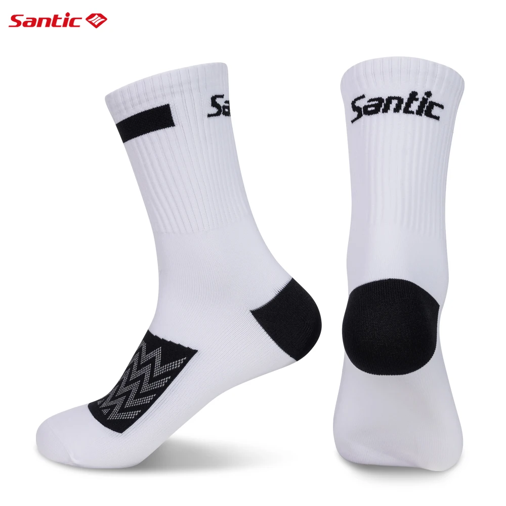 Santic Cycling Socks Breathable Multi Color High Elasticity Sports Outdoor Fitness Socks K3P146