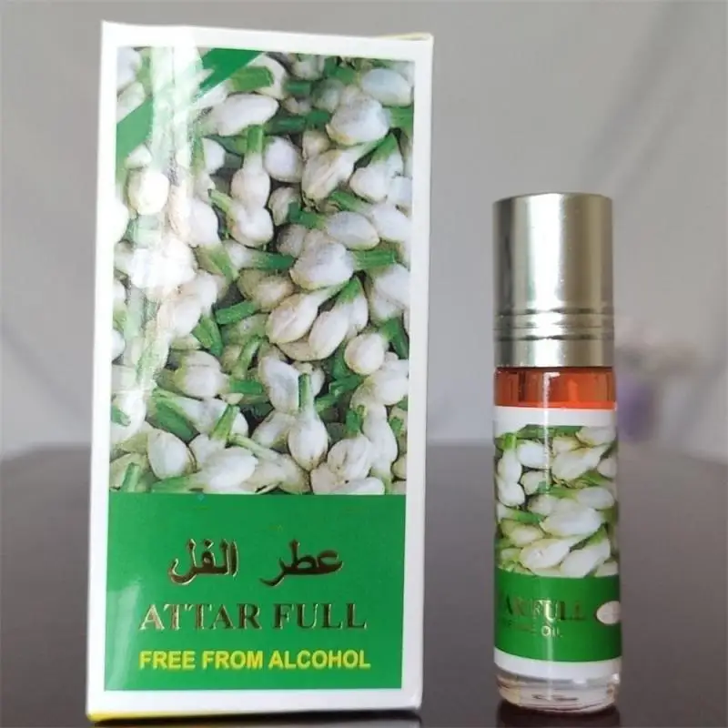 6ML Muslim Roll On Perfume Fragrance Essence Oil Body Scented Long Lasting Fragrance Alcohol Free Natural Floral Essential Oil