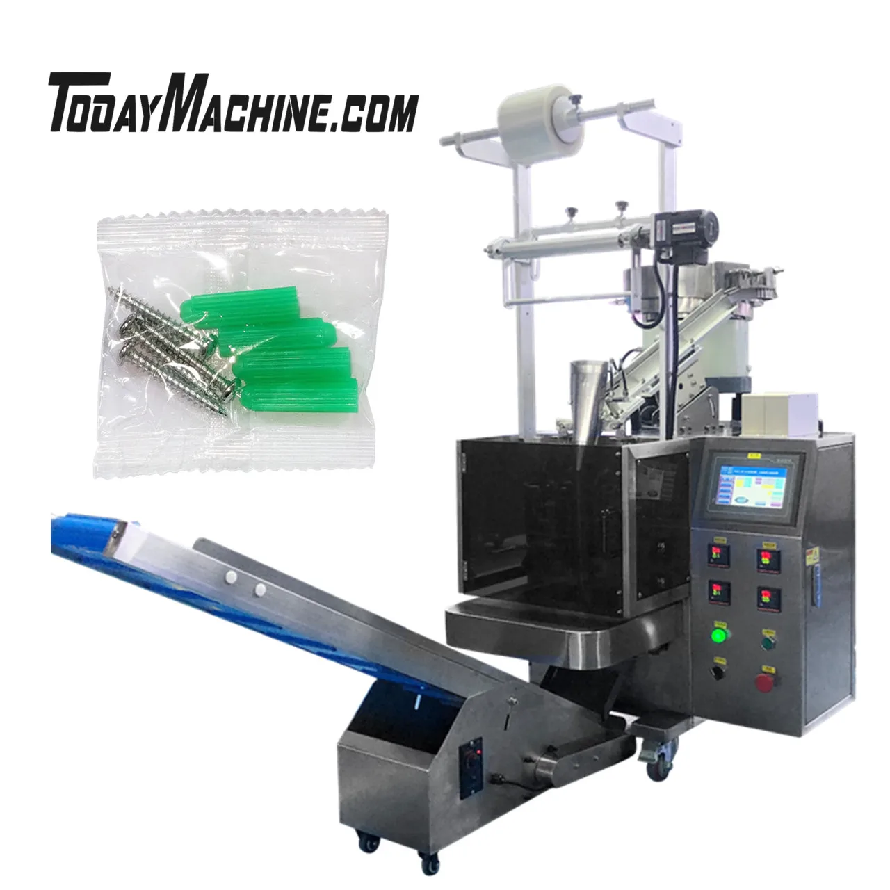 Screw Hardware Counting Packing Machine with Screw Vibration Plate