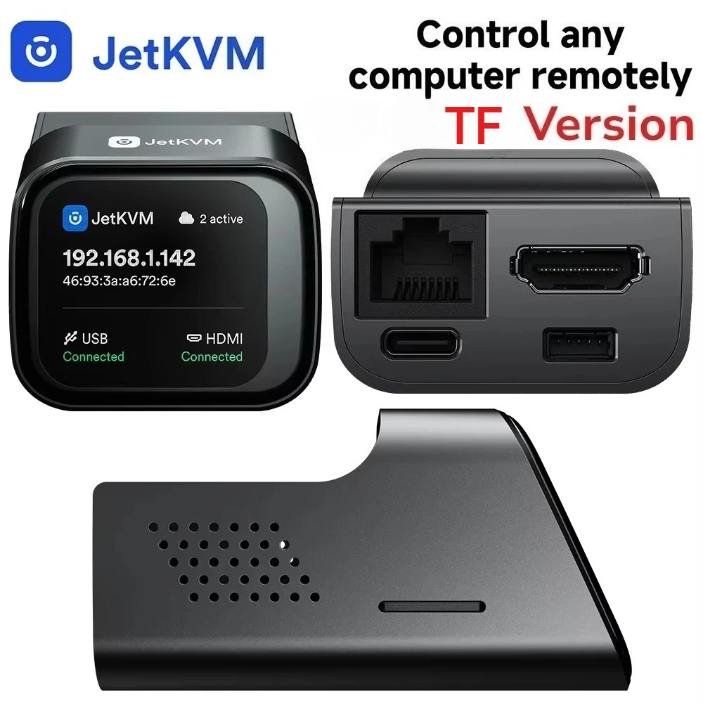 JetKVM IP-KVM Remote Controller for Mac Windows Linux