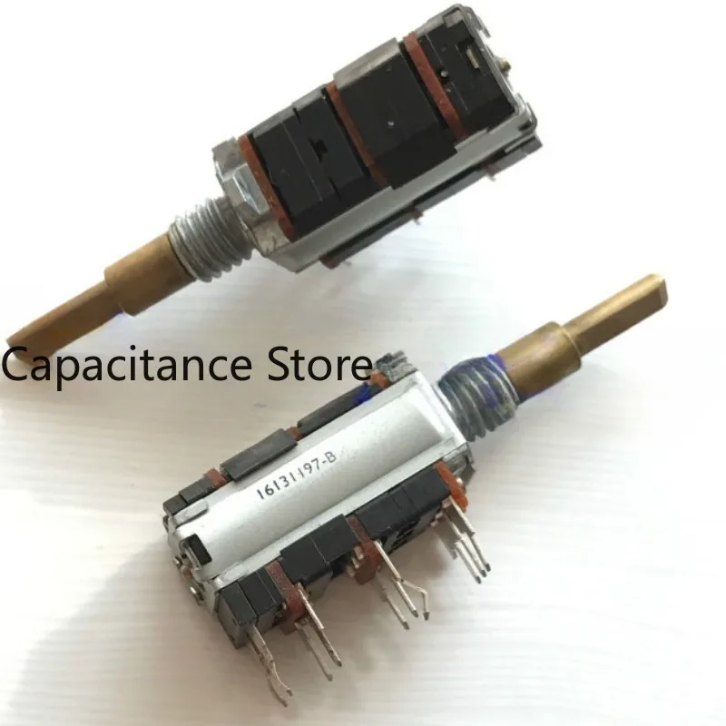 

5PCS Double-axis double-adjustment precision potentiometer Double B10K rotating and pressing double switch DIY