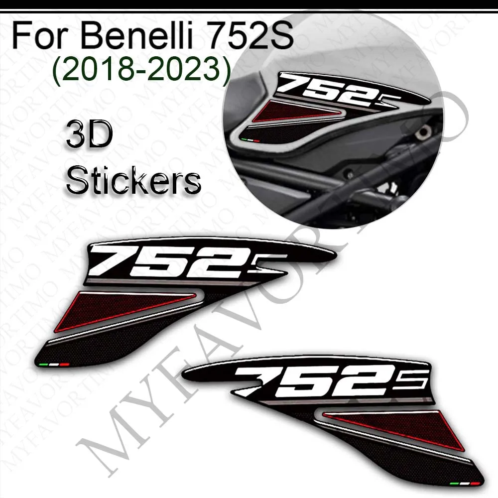 

2018 2019 2020 2021 2023 Motorcycle Protector Tank Pad Side Grips Gas Fuel Oil Kit Knee Stickers Decals For Benelli 752S 752 S