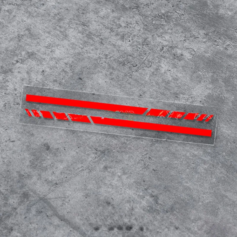 Horizontal Sports Strip Motorcycle Stickers Fuel Tank Helmet Decor Waterproof Car Rearview Mirror Vinyl Decals Auto Accessories image 6