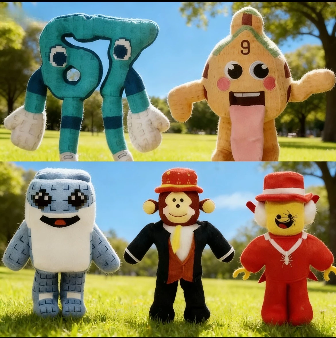 Steal a Brainrot Game Plush Doll Toy Cartoon Cute Soft Chuy Peluche Room Decoration Plush Doll Toy For Kid Gift