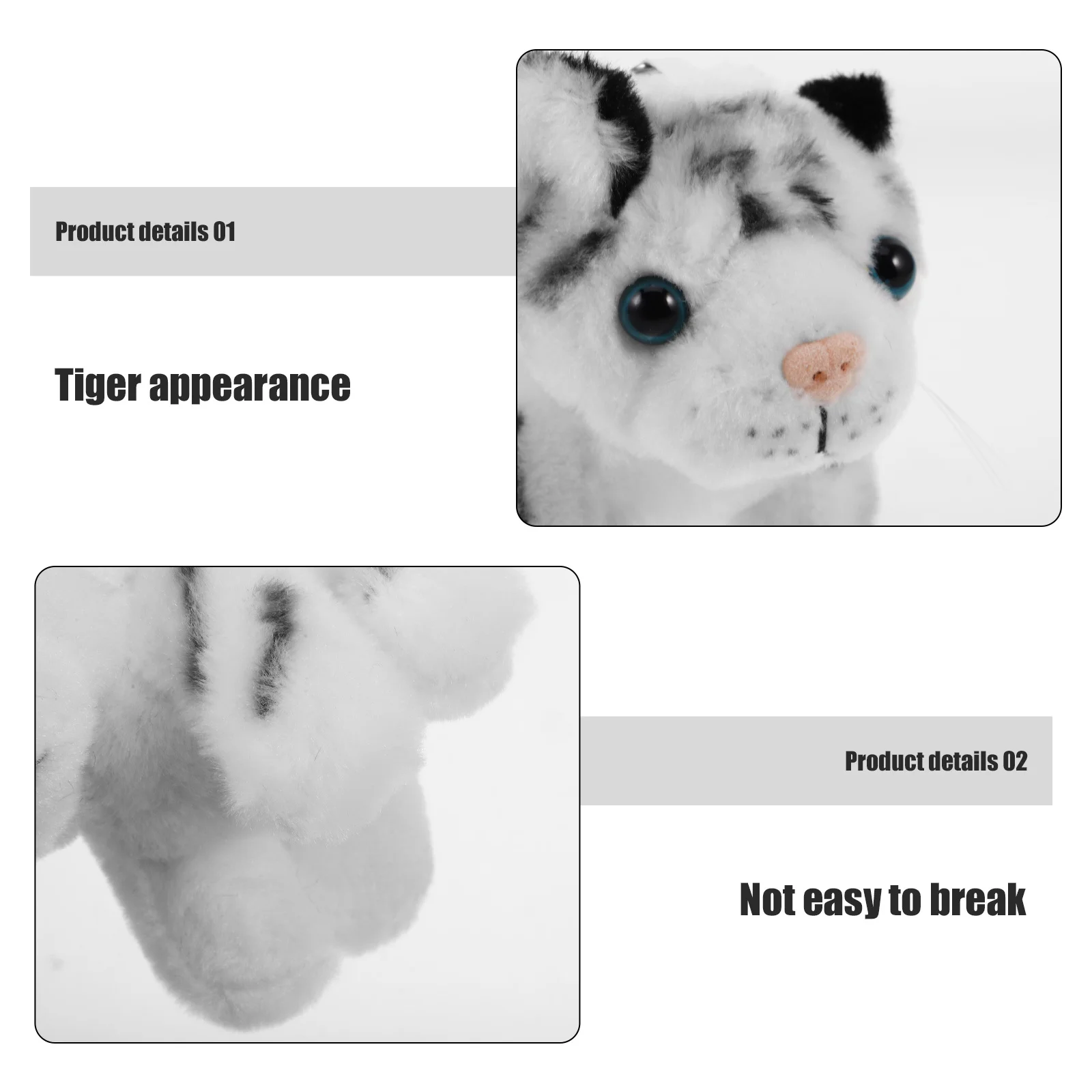 Chaveiro de animal realista, mini pingente fofo para crianças, mochila, lembrança, presente, meninos, meninas, chaveiros fofos