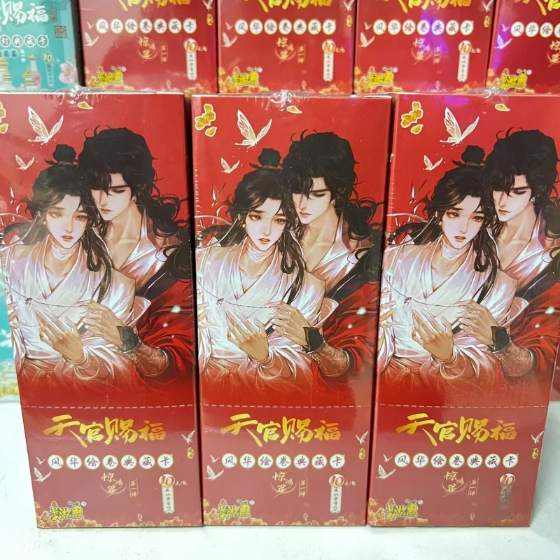 ใหม่ของแท้ Kayou ผู้ก่อตั้ง Diabolism การ์ด Drunk Dream บทความลายเซ็นการ์ด Tian Guan Ci Fu Hua Cheng Xie Lian Pr การ์ด