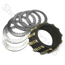 Motorcycle clutch friction disc steel plate separator drive kit For Honda CR 125R JE01 1985 1986 1987 1988 1989 1990-1999 CR125R
