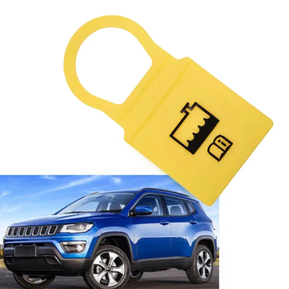 1PC Yellow Radiator Coolant Reservoir Tank Cap For Jeep Dodge 1984-2017 52079331 55111074AA 52079331