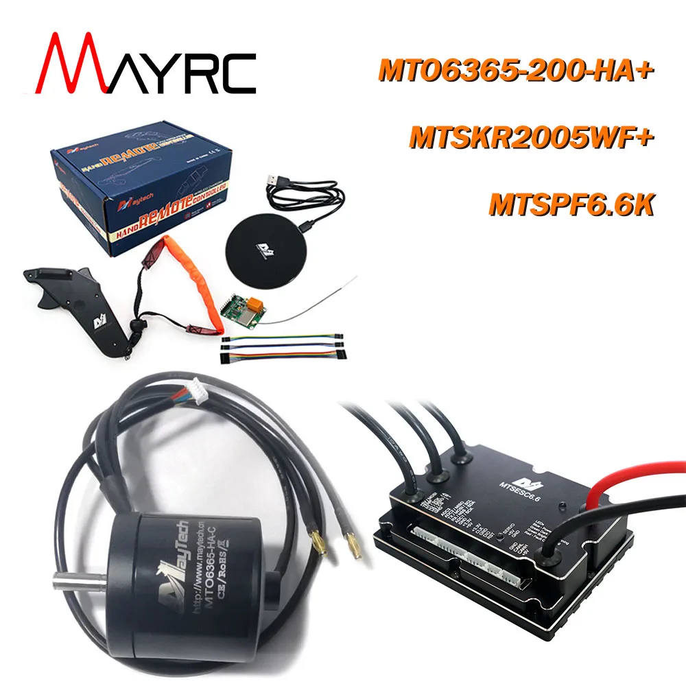 

MAYRC 90KV 170KV 200KV Hall Brushless Sensored Motor 200A V6.0 VESCTOOL Speed Controller IP66 2.4GHz Waterproof Remote Control