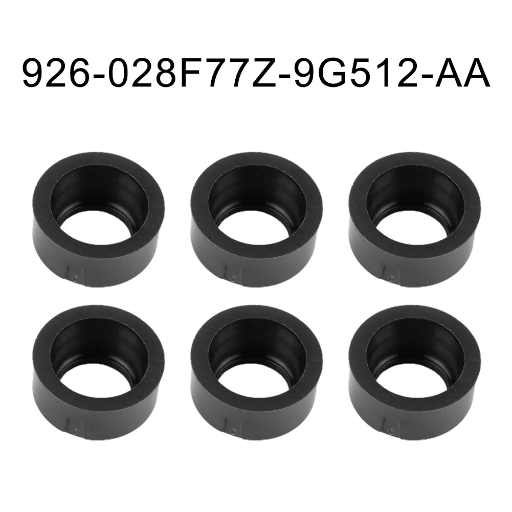 6pcs Fuel Injector Seal Adaptor For Ford Explorer Sport Trac 2001-2010 For Explorer 1997-2010 For Mercury Mountaineer 1998-2010