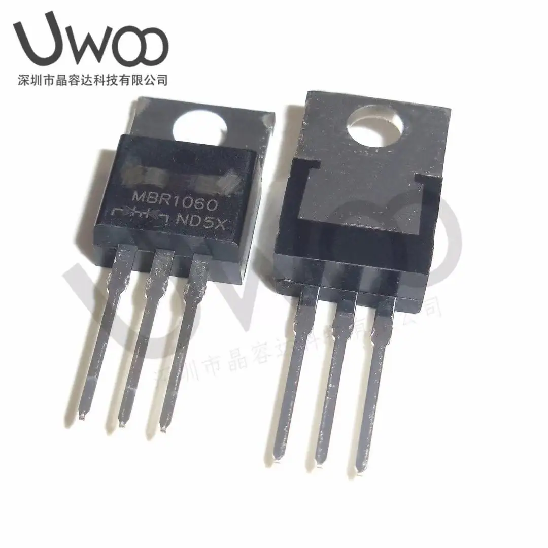 5pcs/lot MBR1060CT MBR1060 1060CT TO-220 Schottky & Rectifiers 10 Amp 60 Volt Dualnew original