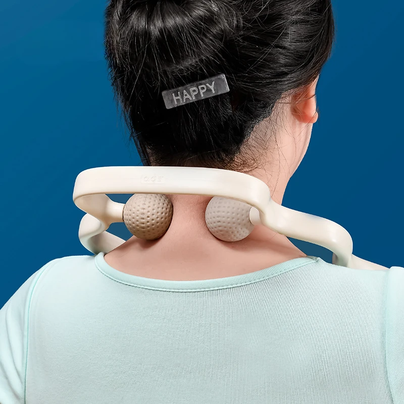 Creative Manual Neck Shoulder Massager Household Massager Multi-functional Dredging Meridians Kneading Neck Clamp Instrument New