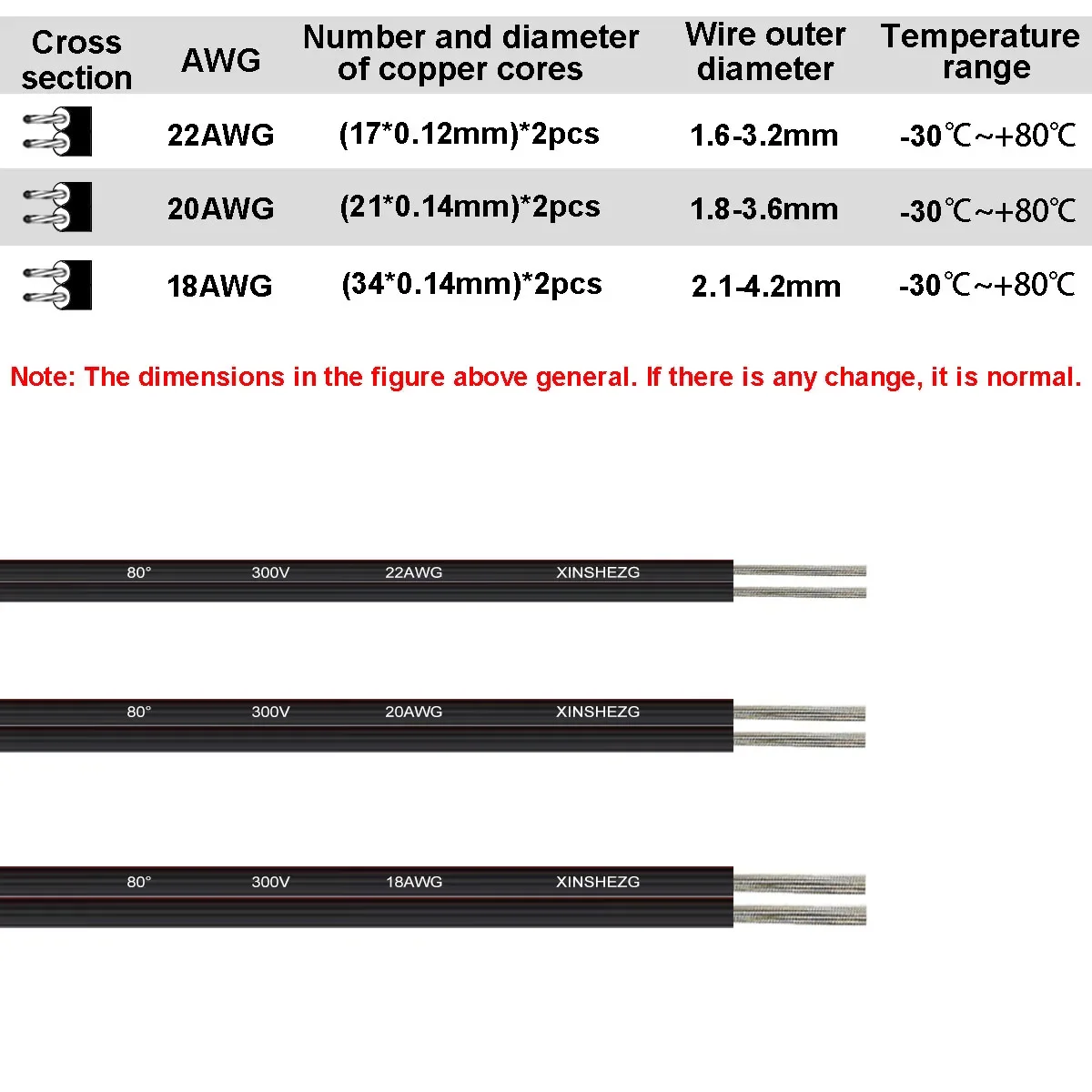 12V LED Hookup Wire 2 Pin Tinned Copper Flat Wire Flexible Electrical Cable For Doorbell LED Ribbon Lamp Tape Lighting Speakers