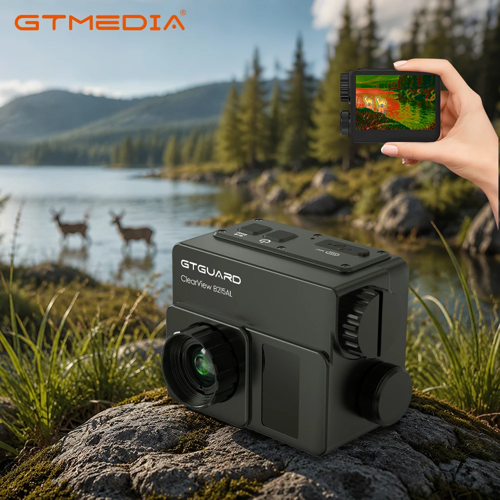 Thermal Imaging Scope 15MM Lenses 256*192 Camera 8X Digital Zoom Thermal Imaging Telescope IR Night Vision Scope Multiple Reticles & Color, RAV Video