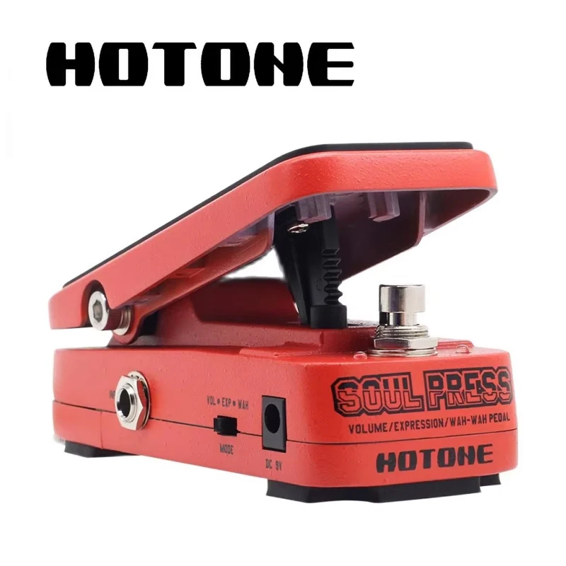 Hotone Soul Press 3 in 1 Active Volume & Analog Wah & Passive Expression Guitar effect Pedal SP-10