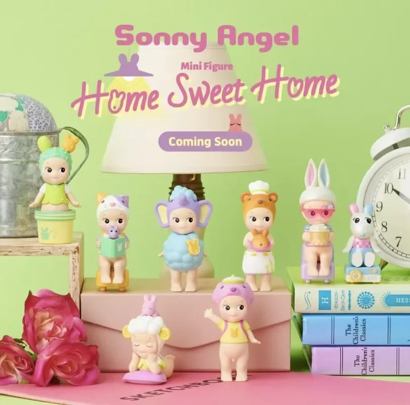 Sonny Angels Home Sweet Home Action Figures Cute Mysterious Surprise Toy Anime Model Doll Children Christmas Gifts