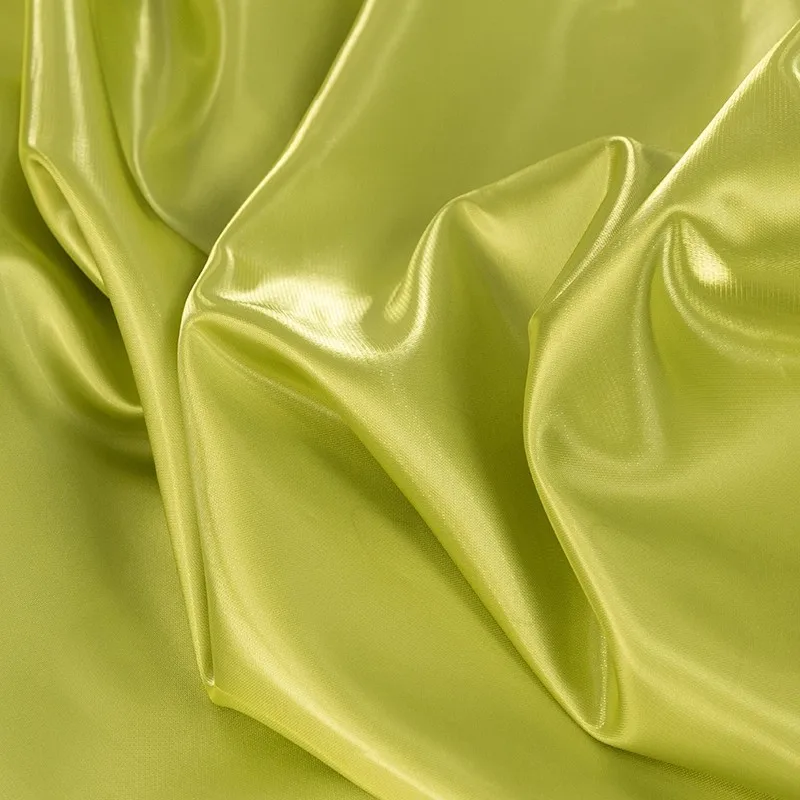 Liquid glossy water satin fabric reflective satin designer wedding and evening dress fabric DIY bow fabrics for dressing