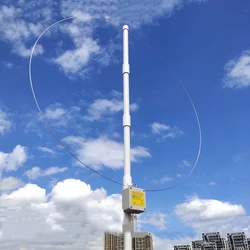 2025 New K-30WLA Active Loop Broadband Receiving Antenna 0.1M-30MHz For SDR Radio