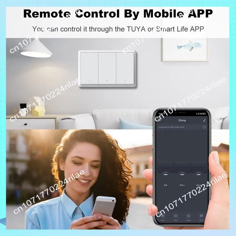 

A17Z Tuya Zigbee умный переключатель нейтральный провод дополнительная интеллектуальная настенная кнопка США переключатель света AC100-240V для Alexa