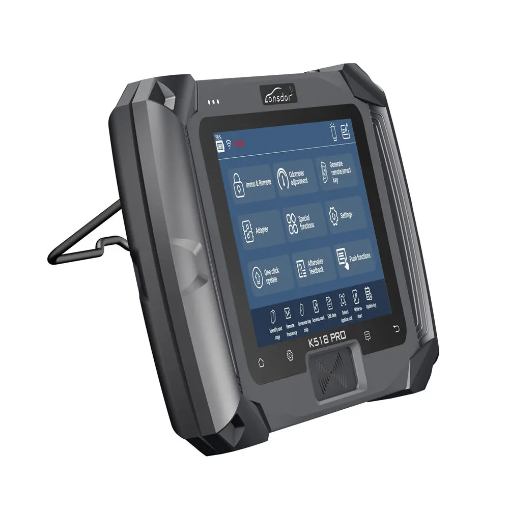 Lonsdor K518 PRO مبرمج الإصدار العالمي الكامل مع مفتاح ذكي LT20 لكابل Toyota FP30 كابل BCM FCA 12 + 8 JLR ADP محول