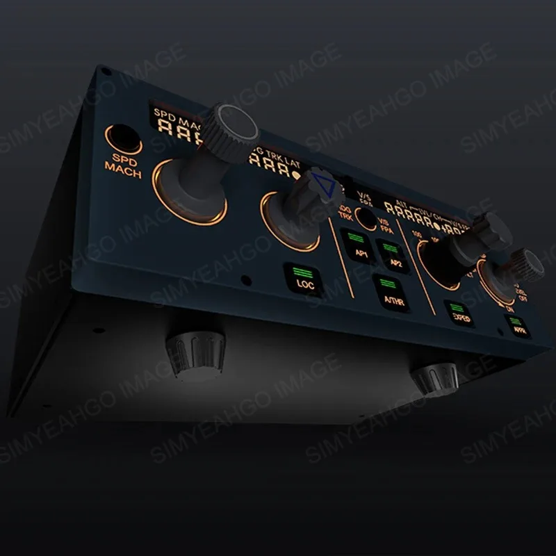 A320 FCU CUBE Unidad de control de vuelo Panel X-Plane MSFS P3D Simulador de juego para juegos de simulación de vuelo de PC Plug and Play